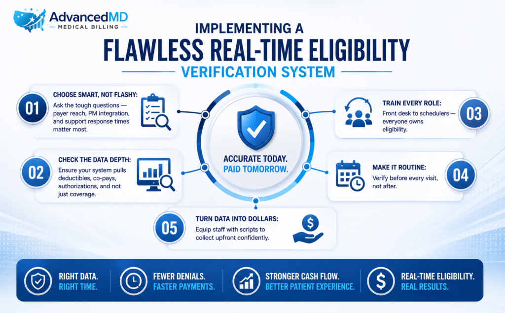 Implementing a Flawless Real Time Insurance Eligibility Verification System